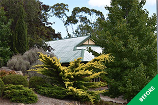Aberfoyle Park - Colorbond roof restoration - Caulfield Green - before restoration