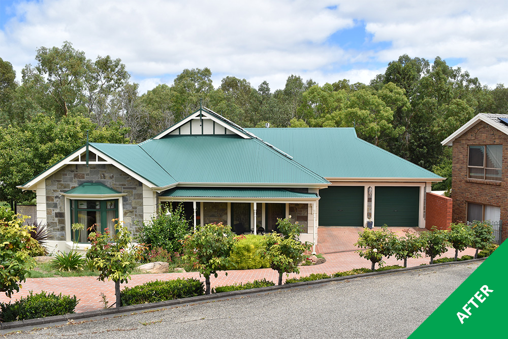 Dernancourt - Tin roof restoration- Caulfield Green - painted 1