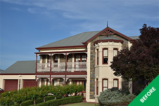 Flagstaff Hill - Colorbond roof restoration - Slate Grey - before restoration - 2