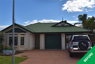 Grange- Colorbond roof repaint - before 1
