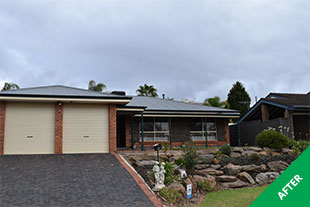 Greenwith - Colorbond roof restoration - Slate Grey - Dulux Cool Roof -painted 2