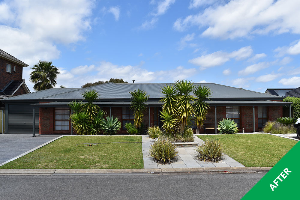 Greenwith - faded colorbond roof restoration - Woodland Grey Acratex -painted 1
