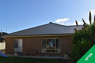 Kadina - Colorbond roof restoration - Slate Grey - painted 4