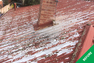 Myrtle Bank - Iron roof restoration - before 3