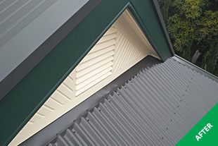 Wayville - metal roof painting- Gun Metal Grey Acratex Cool Roof -painted 4